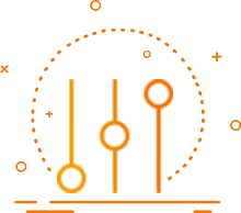 settings icon orange